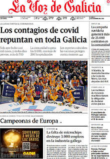 Periodico La Voz de Galicia