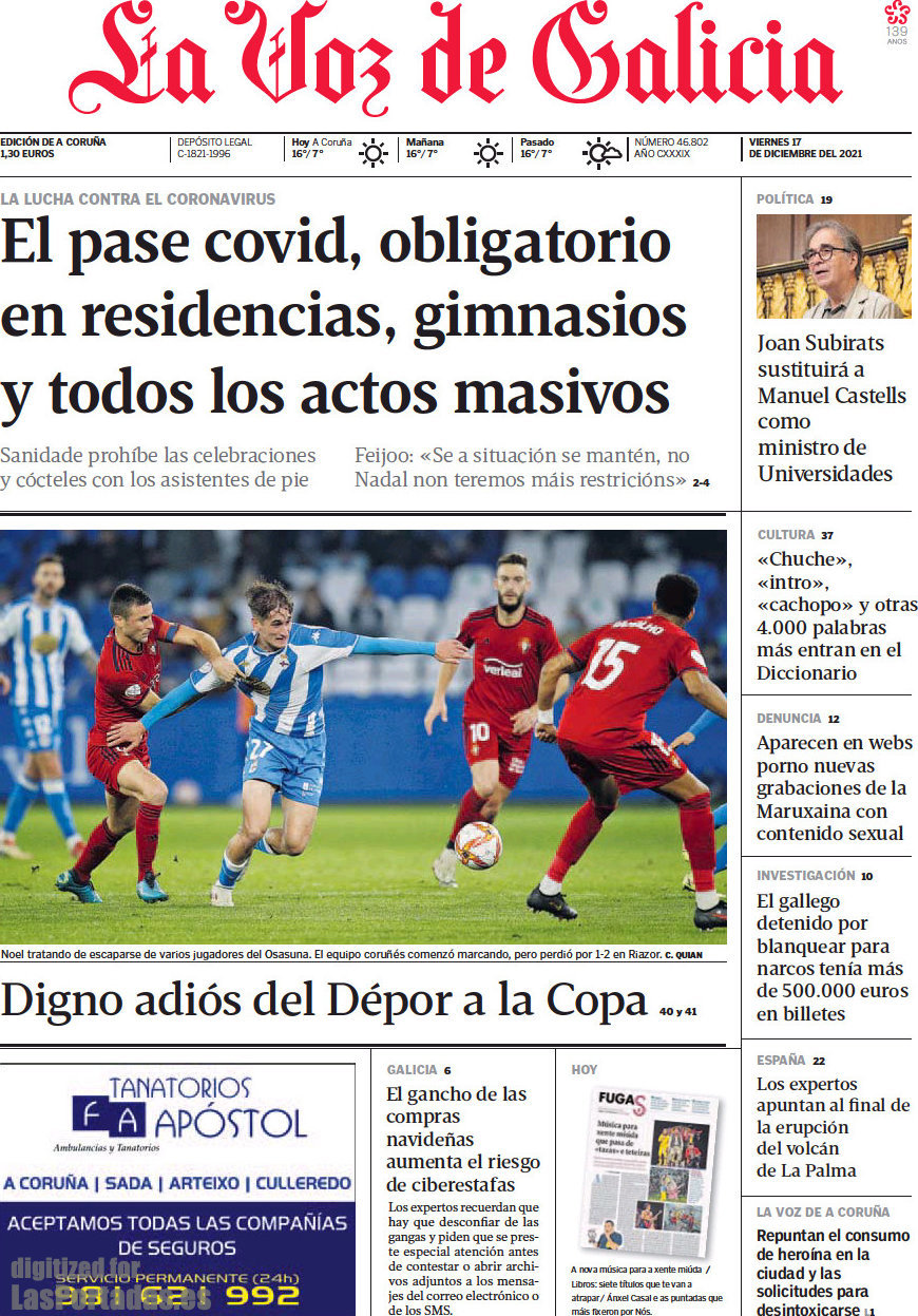 La Voz de Galicia