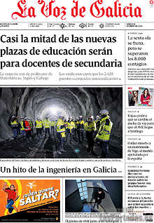 Periodico La Voz de Galicia