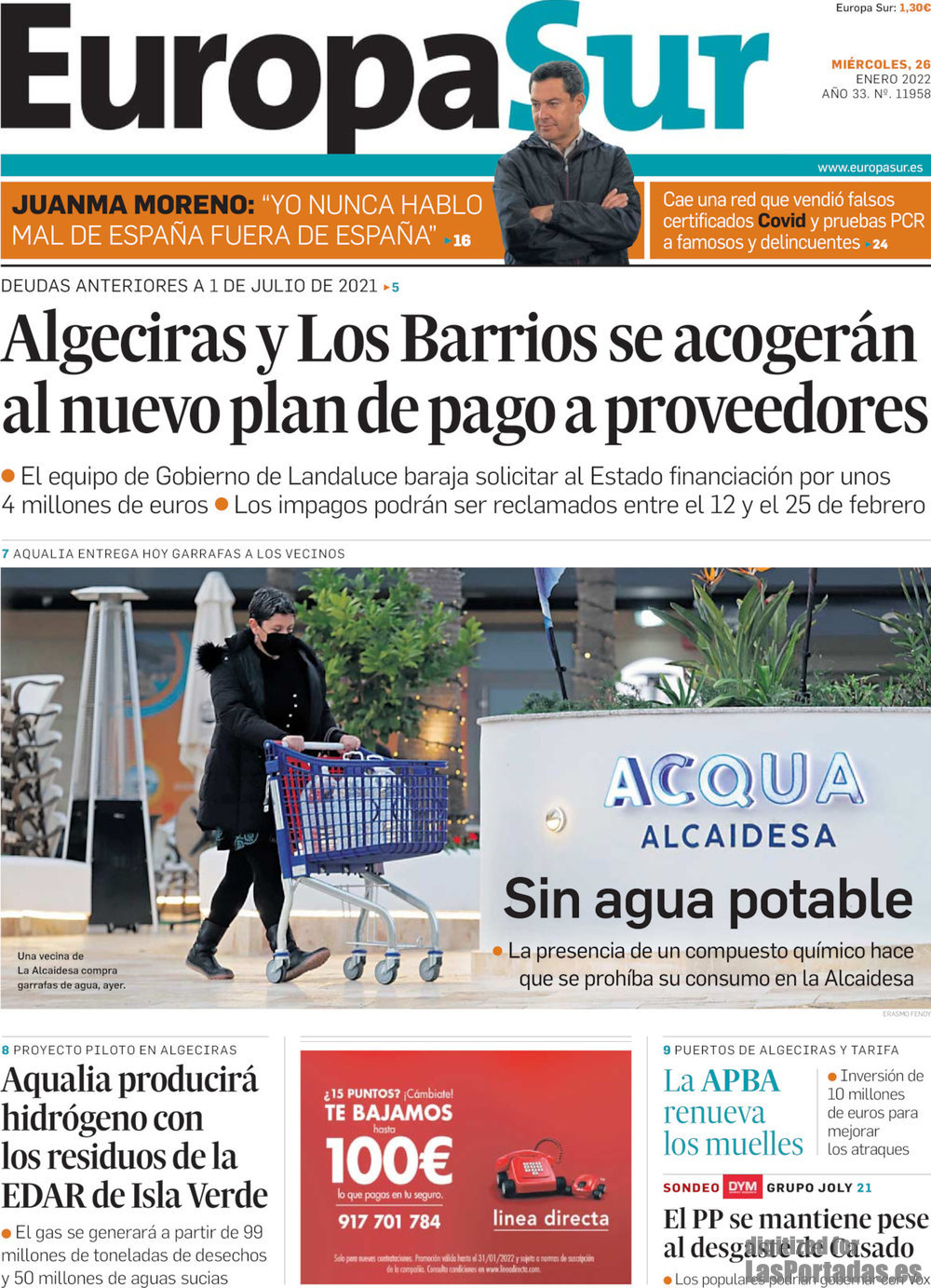 Periodico Europa Sur - 26/1/2022