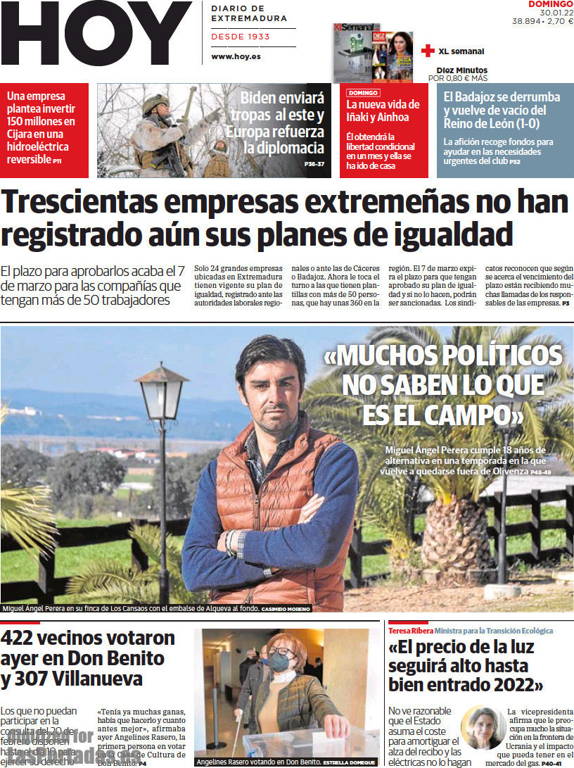 Periodico Hoy - 30/1/2022