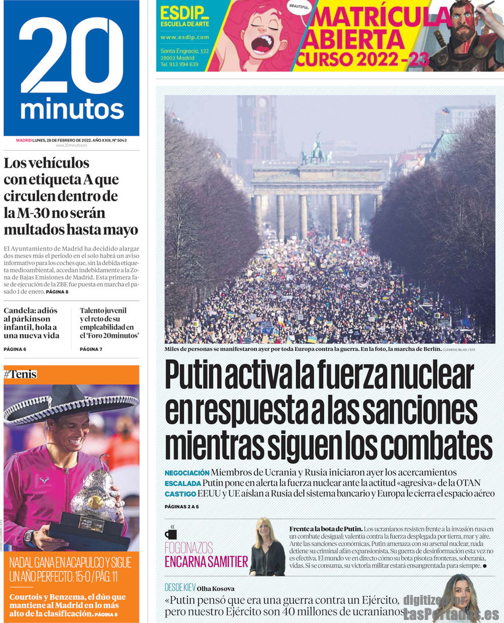 20 Minutos