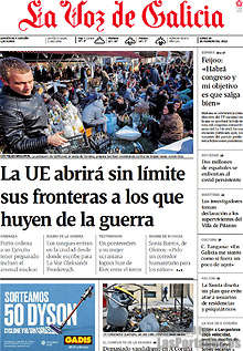 Periodico La Voz de Galicia