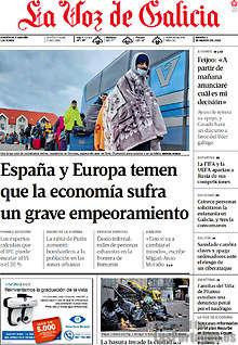 Periodico La Voz de Galicia
