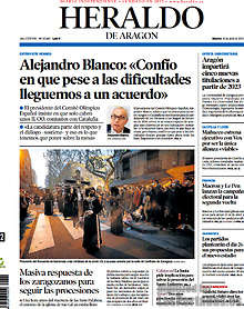 Periodico Heraldo de Aragon