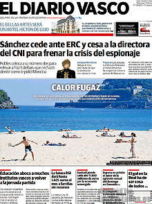 Periodico El Diario Vasco