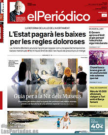 Periodico El Periódico de Catalunya(Català)