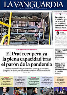 Periodico La Vanguardia