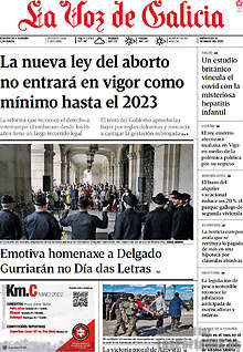 Periodico La Voz de Galicia