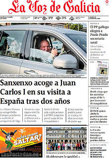 Periodico La Voz de Galicia