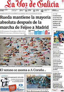 Periodico La Voz de Galicia