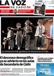 Periodico La Voz de Cádiz