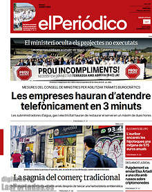 Periodico El Periódico de Catalunya(Català)