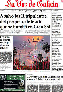 Periodico La Voz de Galicia