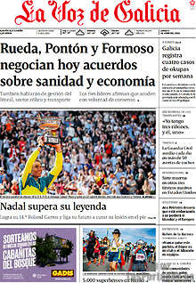 Periodico La Voz de Galicia