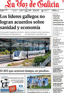 Periodico La Voz de Galicia