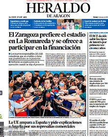 Periodico Heraldo de Aragon