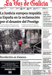 Periodico La Voz de Galicia