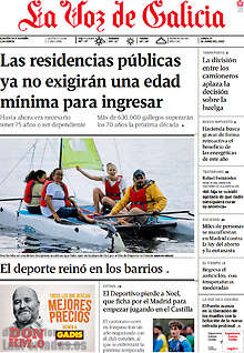 Periodico La Voz de Galicia