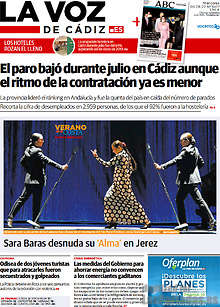 Periodico La Voz de Cádiz