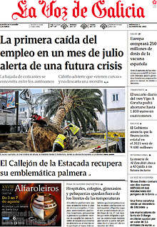 Periodico La Voz de Galicia