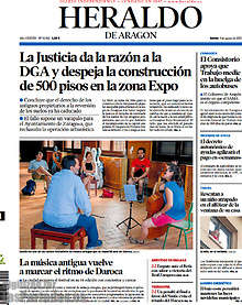 Periodico Heraldo de Aragon