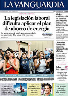 Periodico La Vanguardia