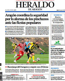 Periodico Heraldo de Aragon