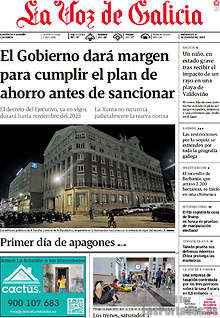 Periodico La Voz de Galicia