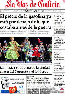 Periodico La Voz de Galicia