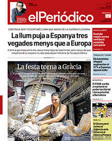 Periodico El Periódico de Catalunya(Català)