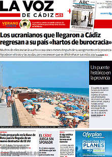 Periodico La Voz de Cádiz