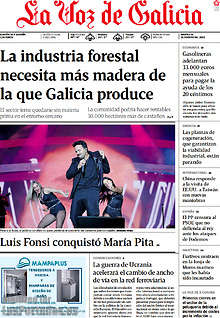 Periodico La Voz de Galicia