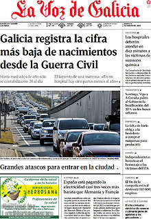 Periodico La Voz de Galicia