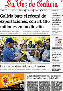 Periodico La Voz de Galicia