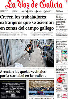 Periodico La Voz de Galicia