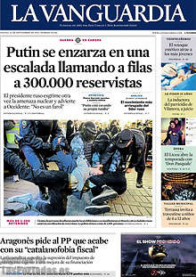 Periodico La Vanguardia