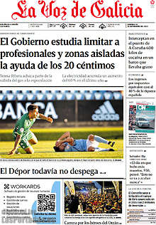 Periodico La Voz de Galicia