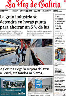 Periodico La Voz de Galicia