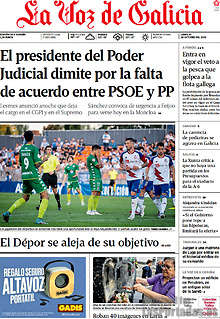 Periodico La Voz de Galicia
