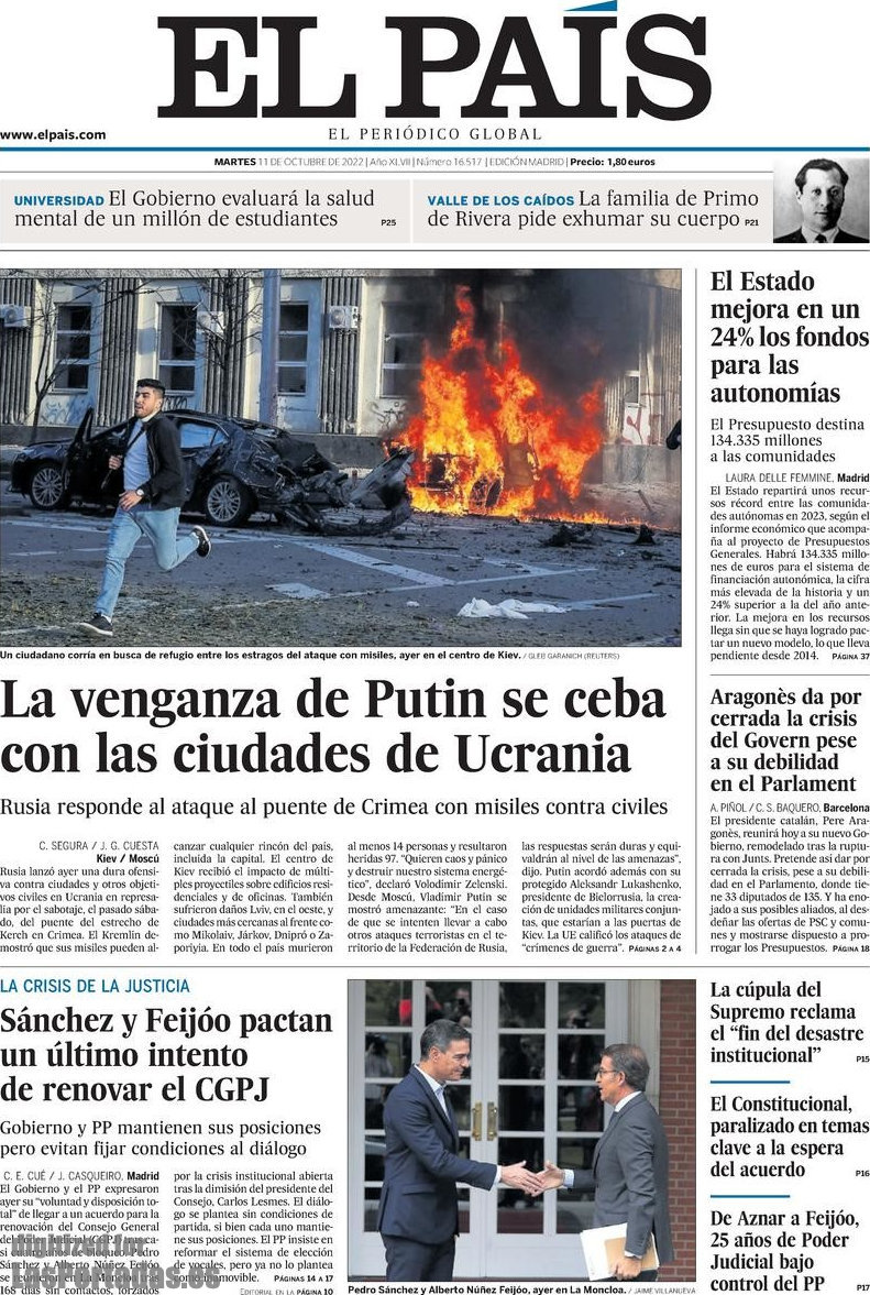 Periodico El País - 11/10/2022