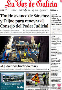 Periodico La Voz de Galicia