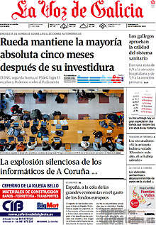 Periodico La Voz de Galicia