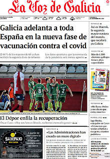 Periodico La Voz de Galicia