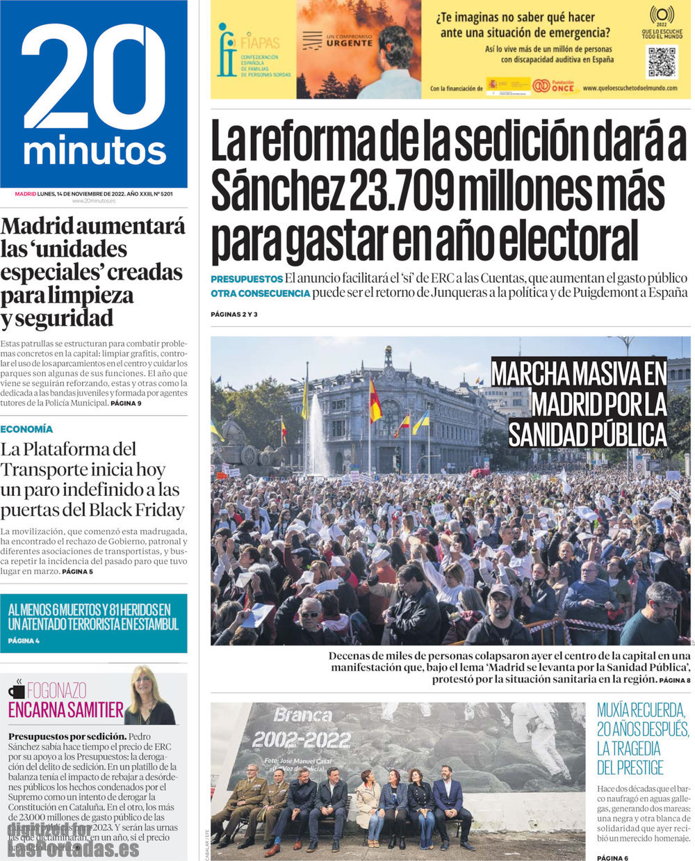 20 Minutos