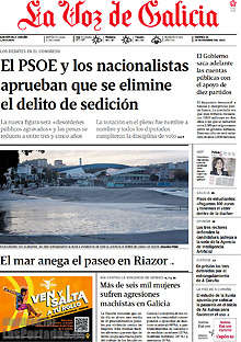 Periodico La Voz de Galicia