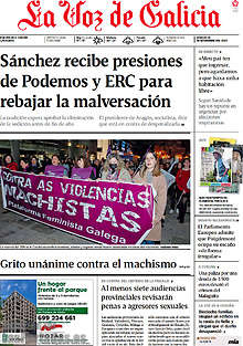Periodico La Voz de Galicia