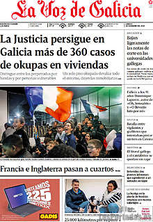 Periodico La Voz de Galicia