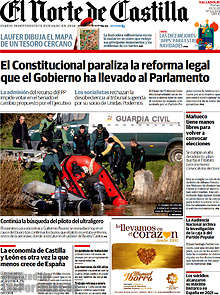 Periodico El Norte de Castilla