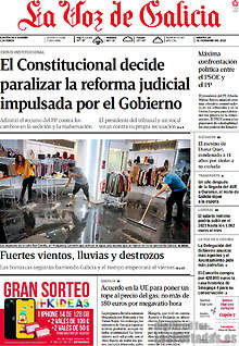 Periodico La Voz de Galicia